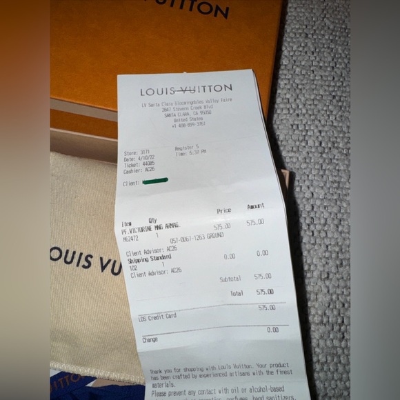 SOLD. Louis Vuitton Monogram Victorine Trifold Wallet - Picture 9 of 9